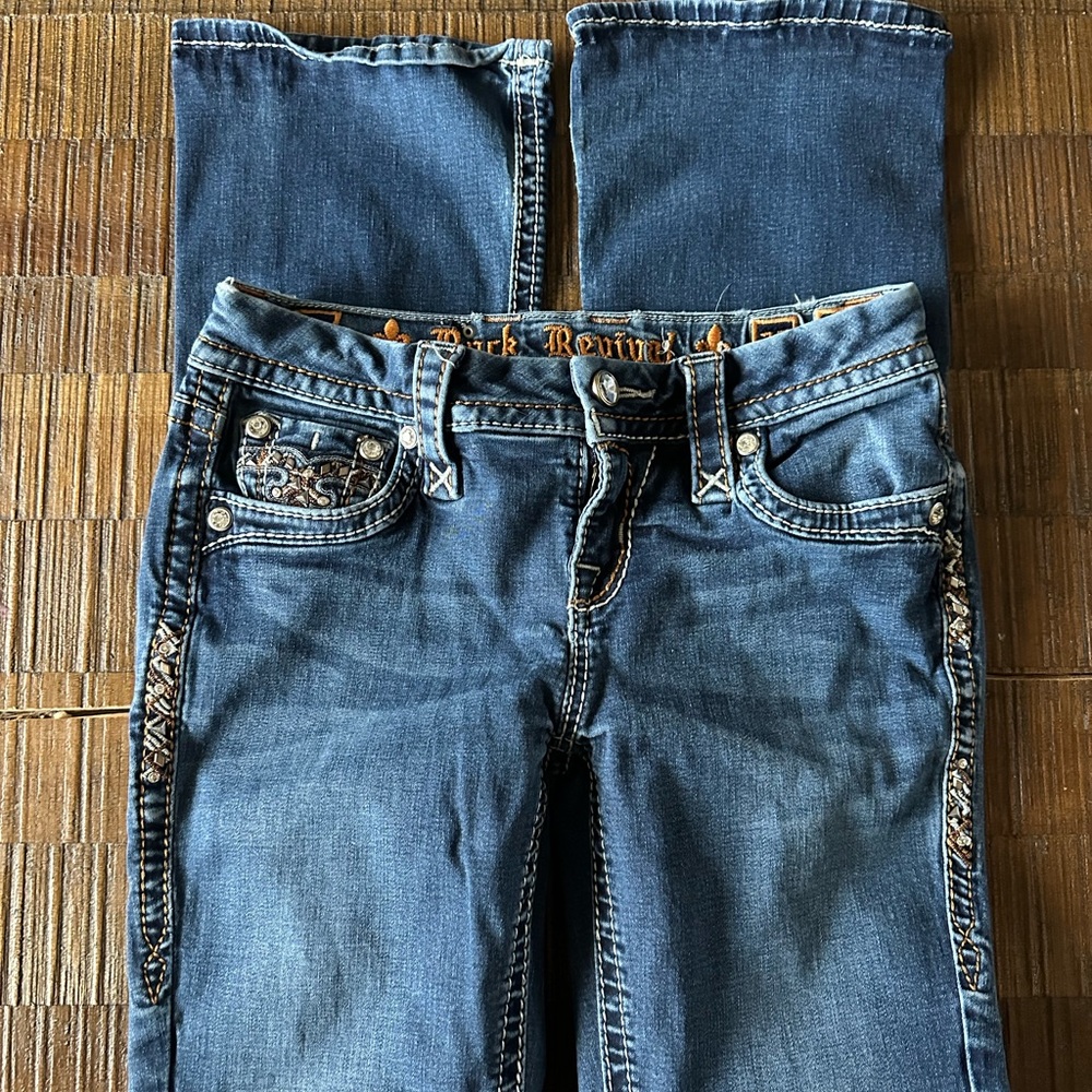 Rock Revival Jeans…25x29…no holes no rips